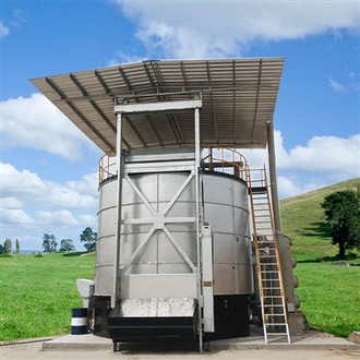 Vertical Fermentation Tank